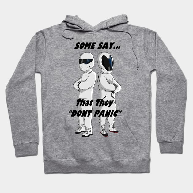 The stig and starman dont panic Hoodie by TheContactor